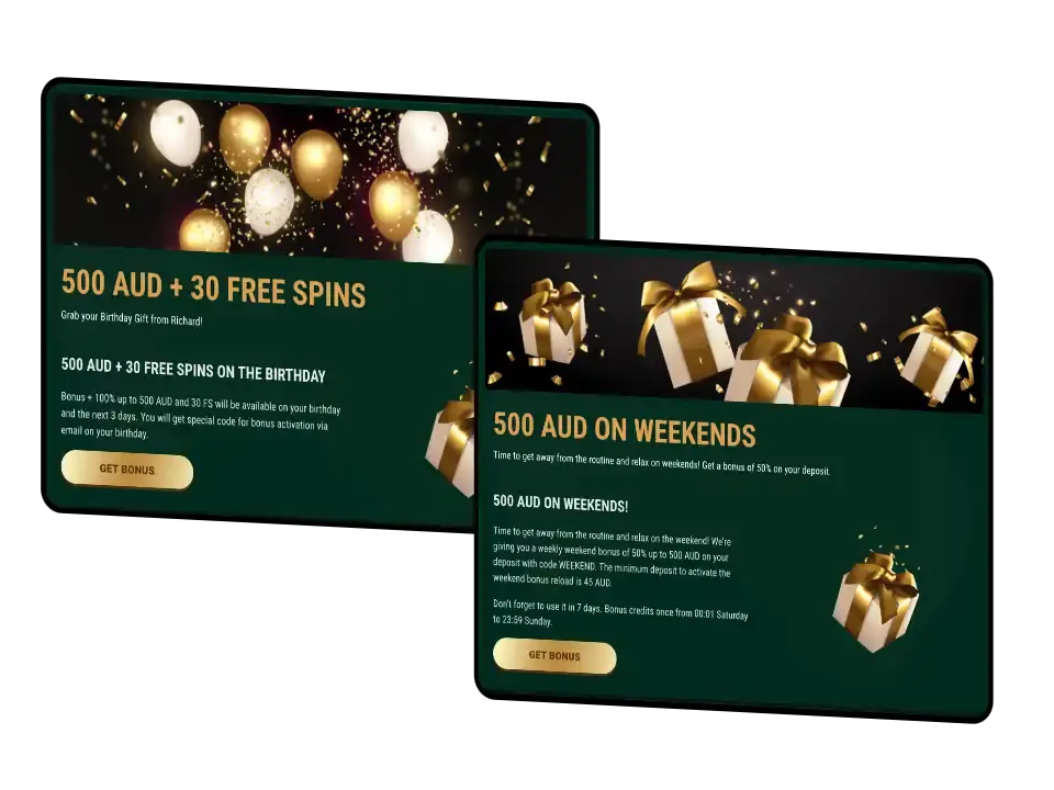 richard casino no deposit bonus
